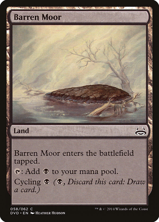 Barren Moor (Divine vs. Demonic) [Duel Decks Anthology] | The Gaming-Verse