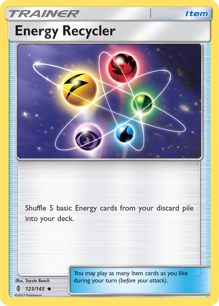 Energy Recycler (123/145) [Sun & Moon: Guardians Rising] | The Gaming-Verse