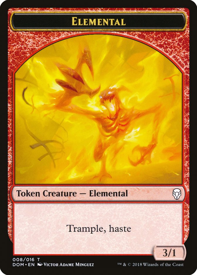 Elemental Token [Dominaria Tokens] | The Gaming-Verse