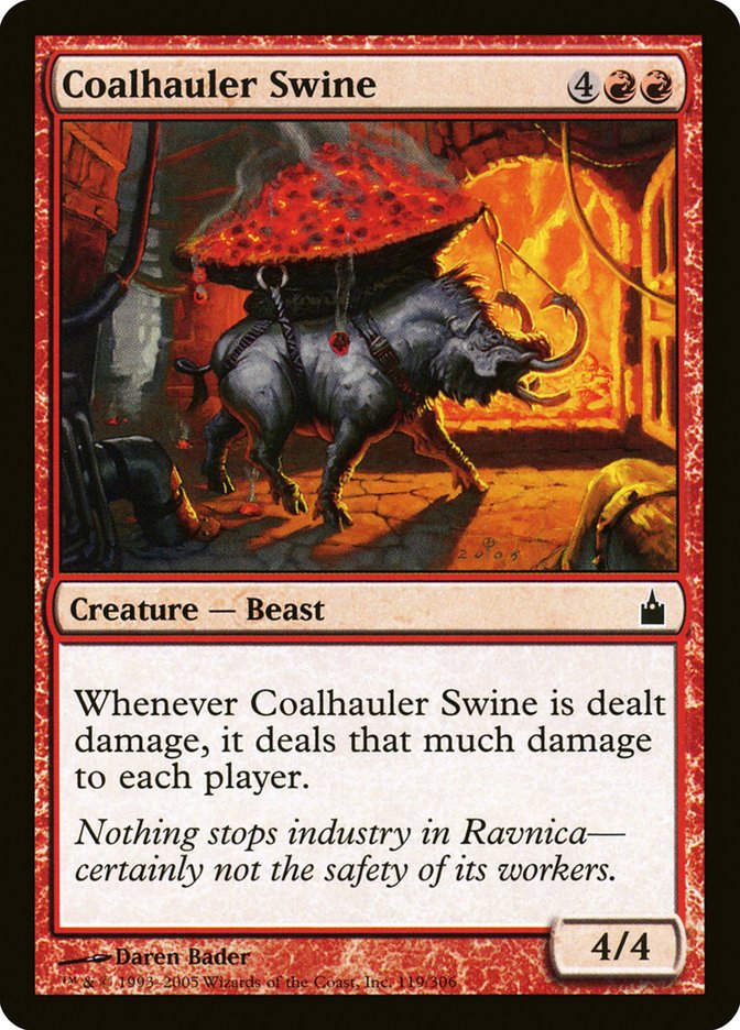 Coalhauler Swine [Ravnica: City of Guilds] | The Gaming-Verse