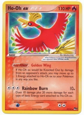 Ho-Oh ex (17/17) (Non-Holo) [POP Series 3] | The Gaming-Verse