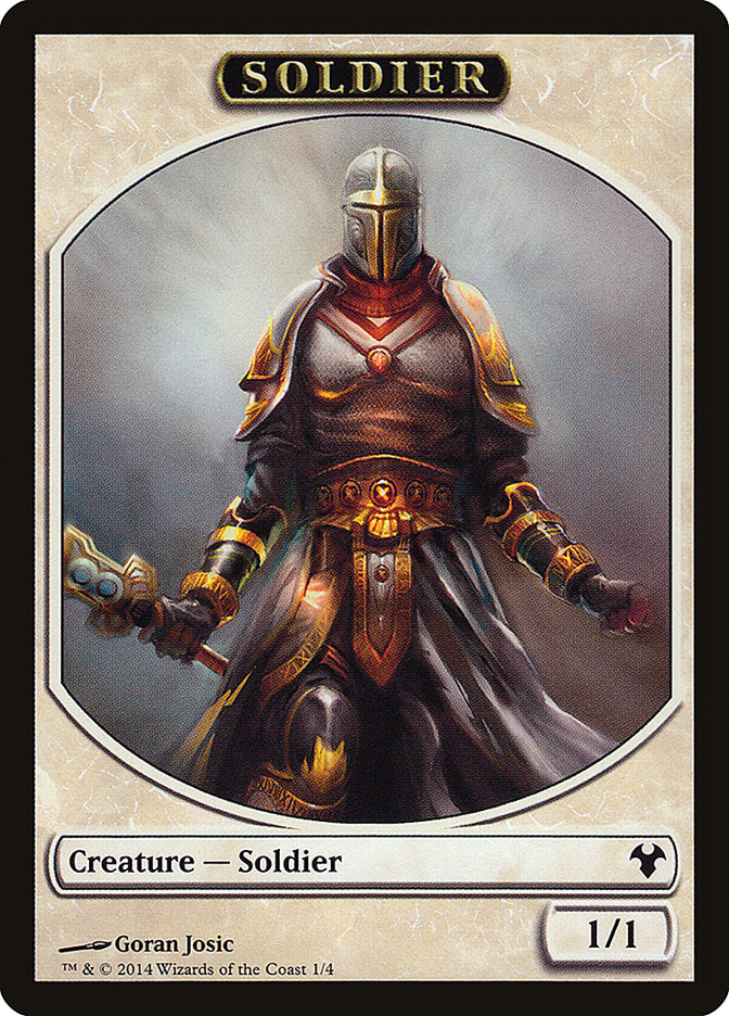 Soldier [Modern Event Deck 2014 Tokens] | The Gaming-Verse