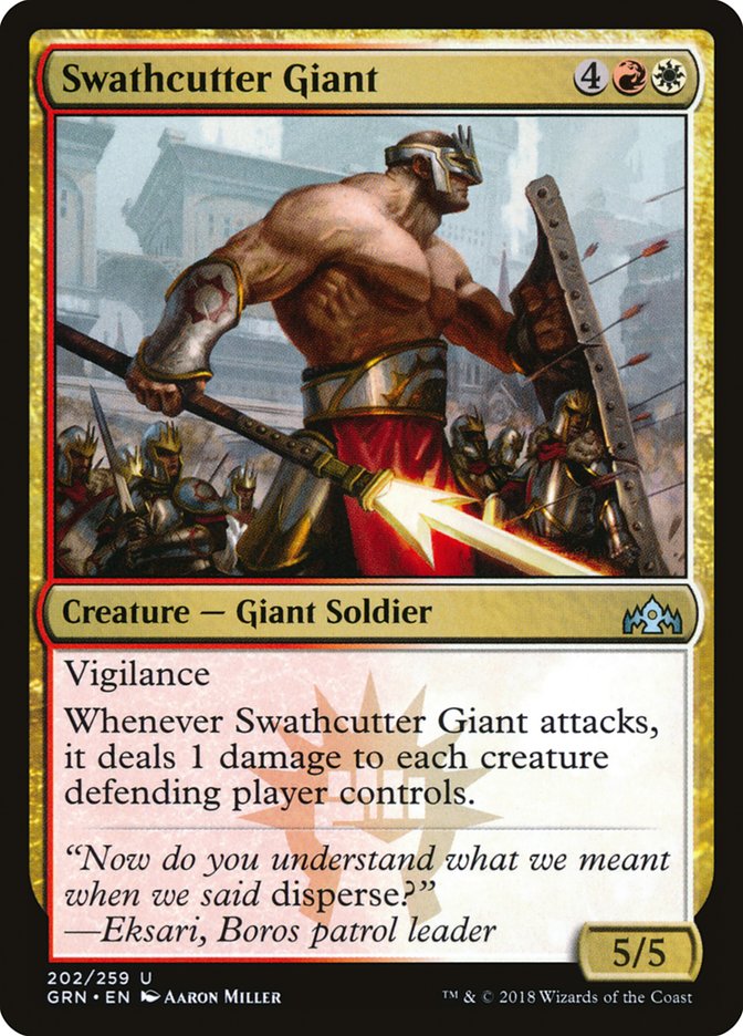 Swathcutter Giant [Guilds of Ravnica] | The Gaming-Verse