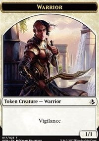 Warrior // Labyrinth Guardian Token [Amonkhet Tokens] | The Gaming-Verse