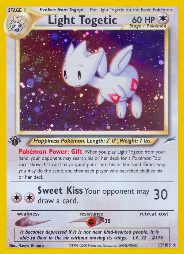 Light Togetic (15/105) [Neo Destiny 1st Edition] | The Gaming-Verse