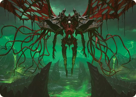 Archfiend of the Dross Art Card [Phyrexia: All Will Be One Art Series] | The Gaming-Verse