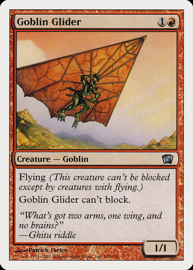 Goblin Glider [Eighth Edition] | The Gaming-Verse