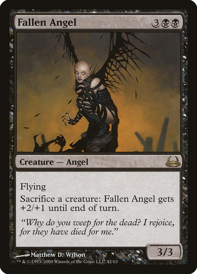 Fallen Angel [Duel Decks: Divine vs. Demonic] | The Gaming-Verse