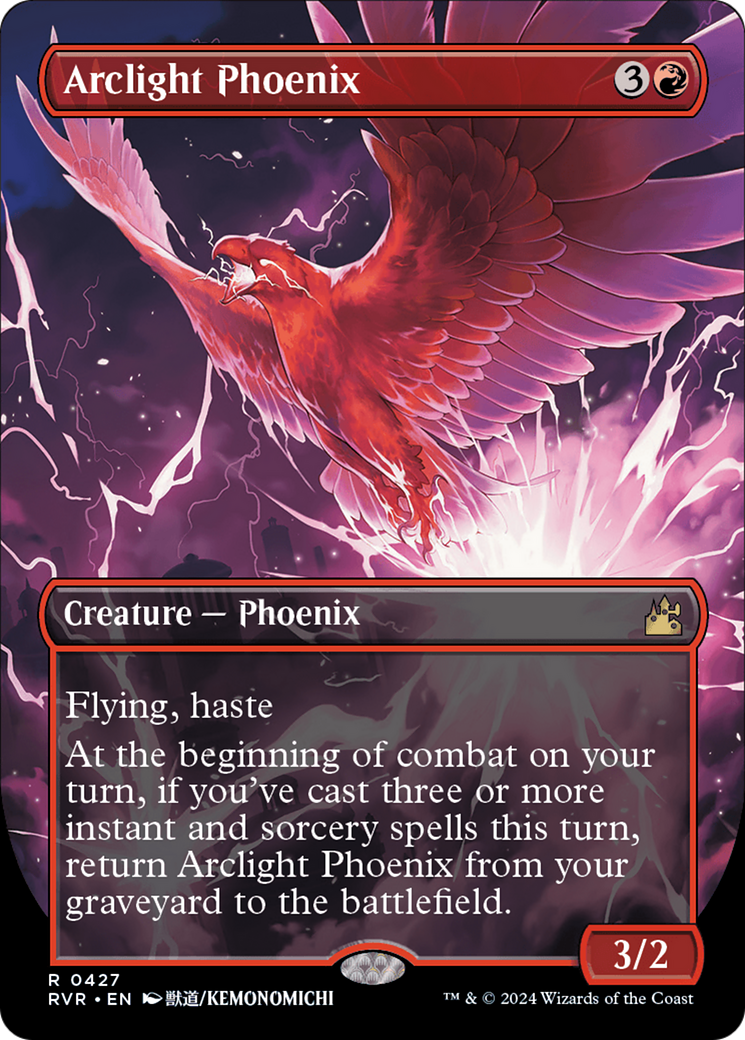 Arclight Phoenix (Anime Borderless) [Ravnica Remastered] | The Gaming-Verse