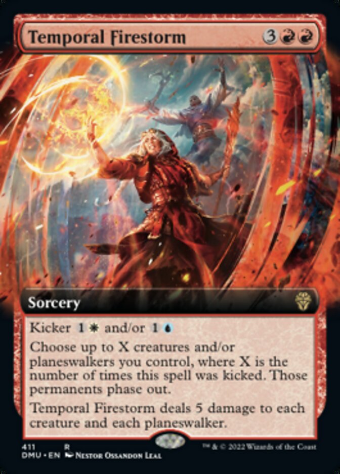 Temporal Firestorm (Extended Art) [Dominaria United] | The Gaming-Verse