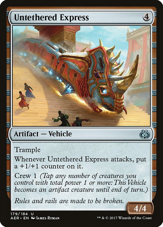 Untethered Express [Aether Revolt] | The Gaming-Verse