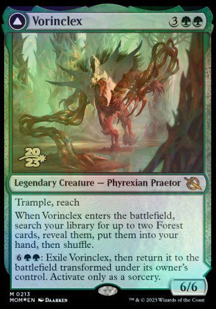 Vorinclex // The Grand Evolution [March of the Machine Prerelease Promos] | The Gaming-Verse