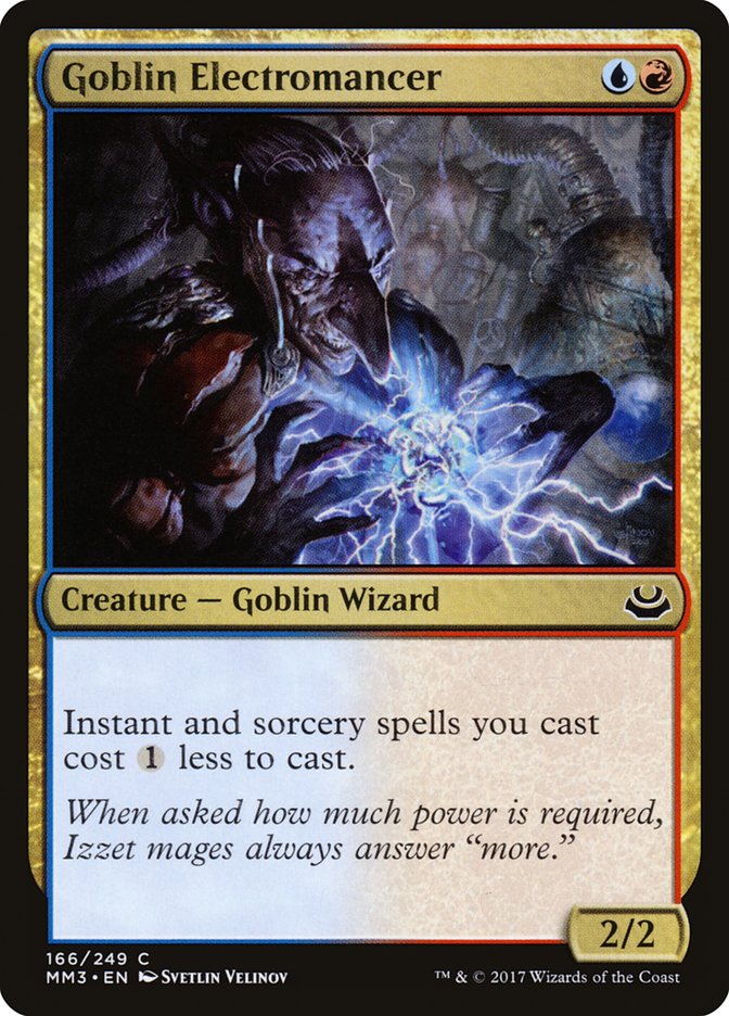 Goblin Electromancer [Modern Masters 2017] | The Gaming-Verse