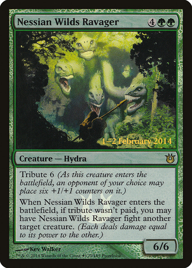 Nessian Wilds Ravager  (Prerelease) [Born of the Gods Prerelease Promos] | The Gaming-Verse