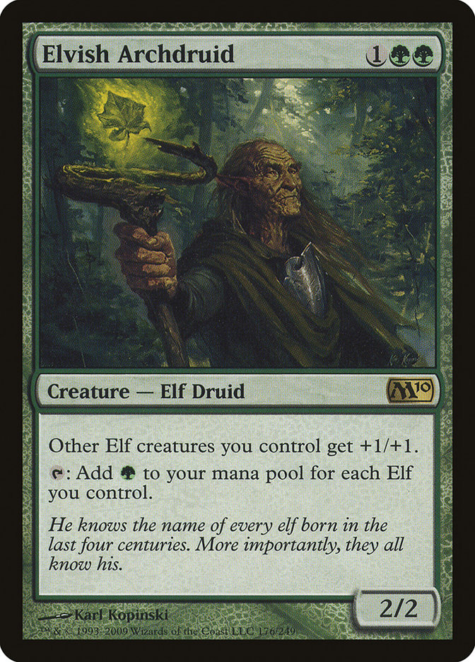 Elvish Archdruid [Magic 2010] | The Gaming-Verse