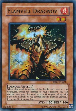 Flamvell Dragnov [HA01-EN007] Super Rare | The Gaming-Verse