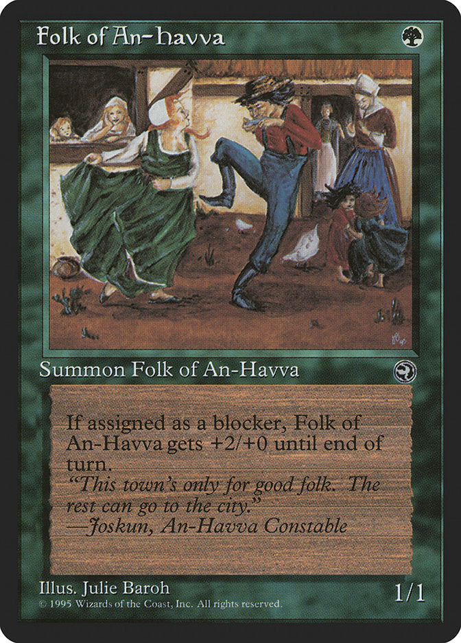 Folk of An-Havva (Joskun Flavor Text) [Homelands] | The Gaming-Verse