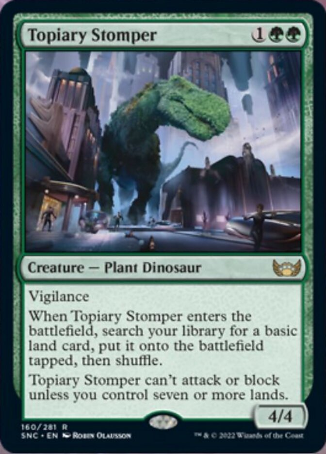 Topiary Stomper [Streets of New Capenna] | The Gaming-Verse