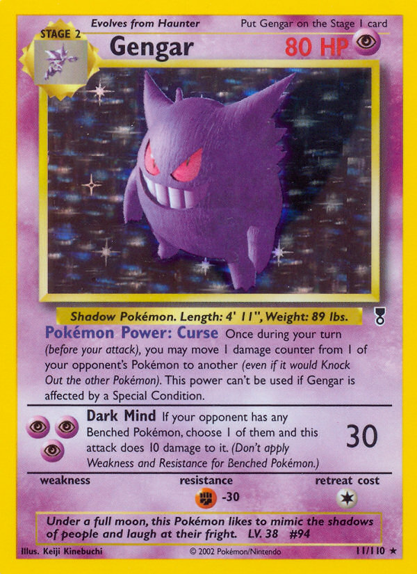 Gengar (11/110) [Legendary Collection] | The Gaming-Verse