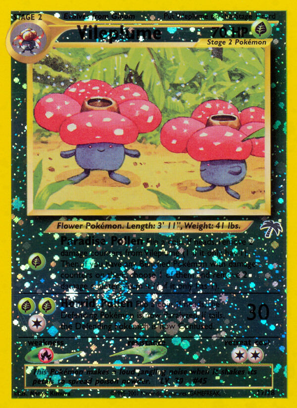 Vileplume (17/18) [Southern Islands] | The Gaming-Verse