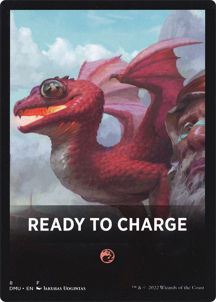 Ready to Charge Theme Card [Dominaria United Tokens] | The Gaming-Verse