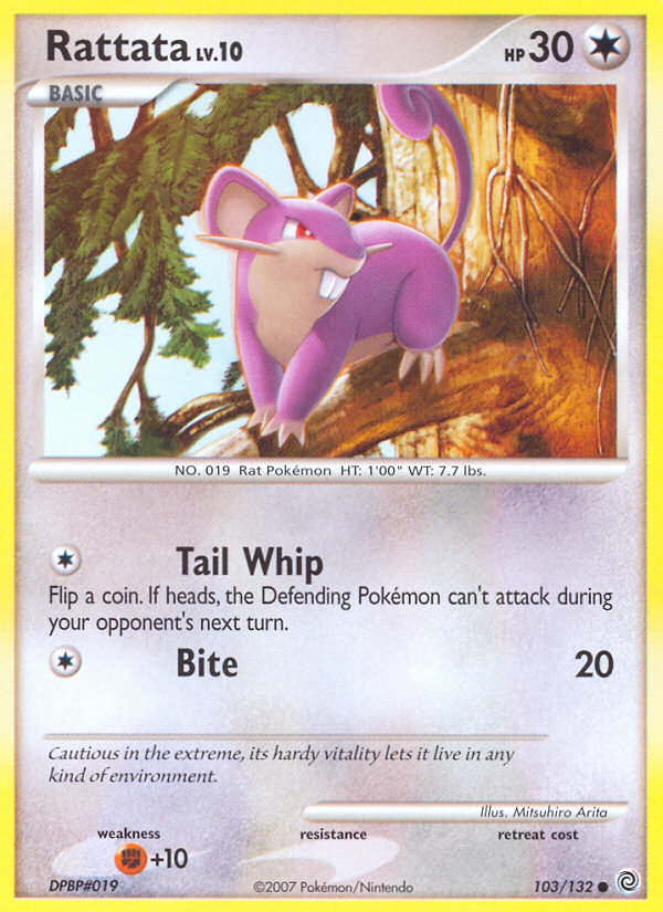 Rattata (103/132) [Diamond & Pearl: Secret Wonders] | The Gaming-Verse