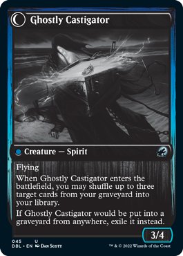 Covetous Castaway // Ghostly Castigator [Innistrad: Double Feature] | The Gaming-Verse