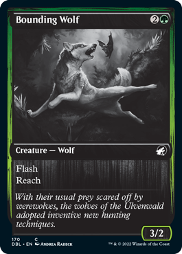 Bounding Wolf [Innistrad: Double Feature] | The Gaming-Verse