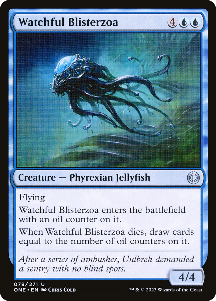 Watchful Blisterzoa [Phyrexia: All Will Be One] | The Gaming-Verse