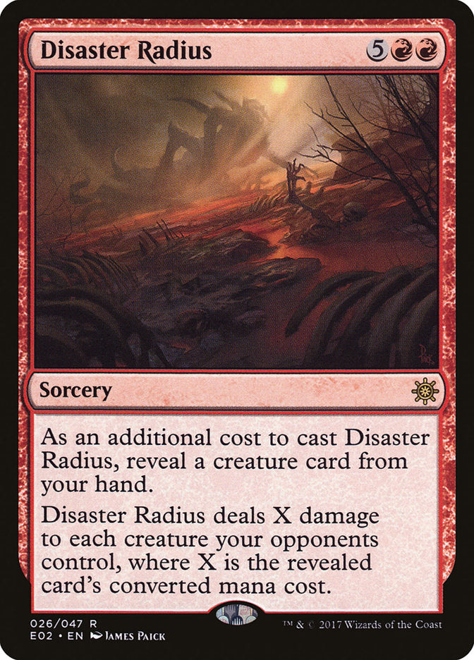 Disaster Radius [Explorers of Ixalan] | The Gaming-Verse