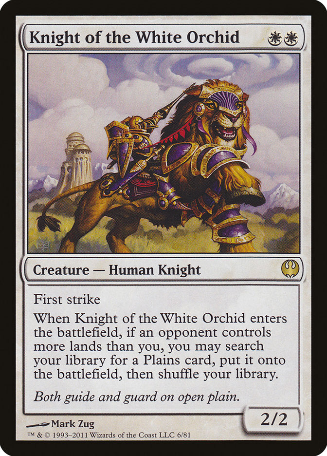 Knight of the White Orchid [Duel Decks: Knights vs. Dragons] | The Gaming-Verse