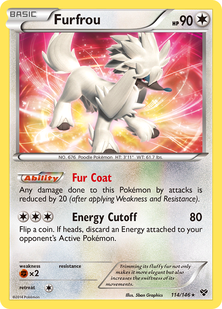 Furfrou (114/146) [XY: Base Set] | The Gaming-Verse