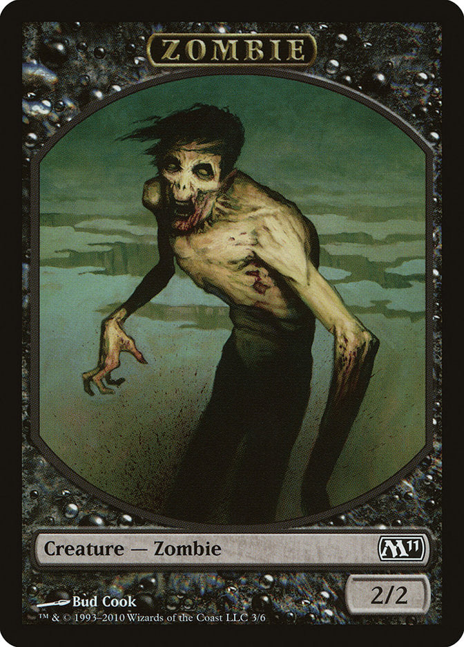 Zombie [Magic 2011 Tokens] | The Gaming-Verse