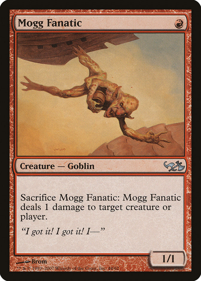 Mogg Fanatic [Duel Decks: Elves vs. Goblins] | The Gaming-Verse