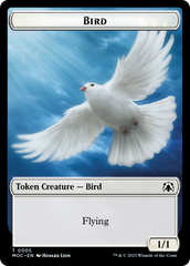 Bird // Kobolds of Kher Keep Double-Sided Token [March of the Machine Commander Tokens] | The Gaming-Verse