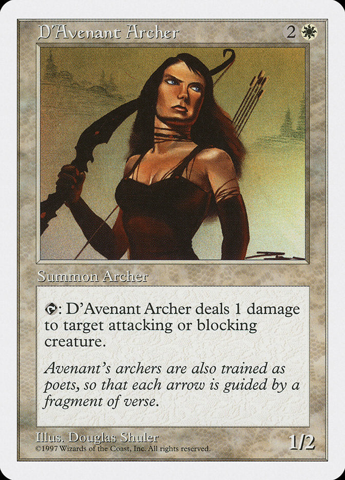 D'Avenant Archer [Fifth Edition] | The Gaming-Verse