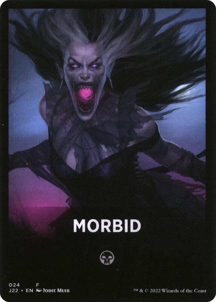 Morbid Theme Card [Jumpstart 2022 Front Cards] | The Gaming-Verse