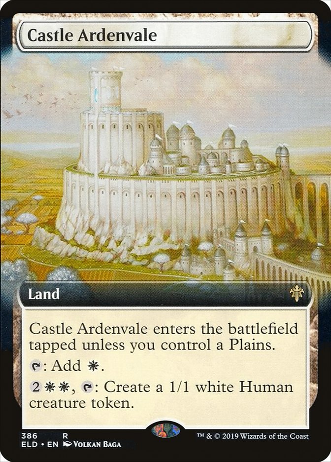 Castle Ardenvale (Extended Art) [Throne of Eldraine] | The Gaming-Verse