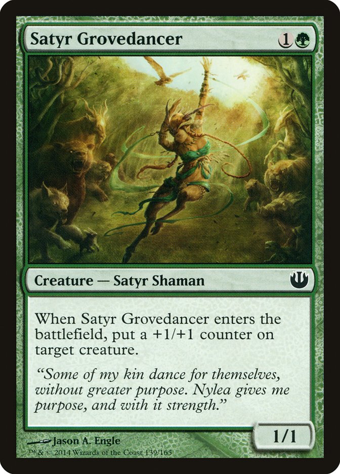 Satyr Grovedancer [Journey into Nyx] | The Gaming-Verse