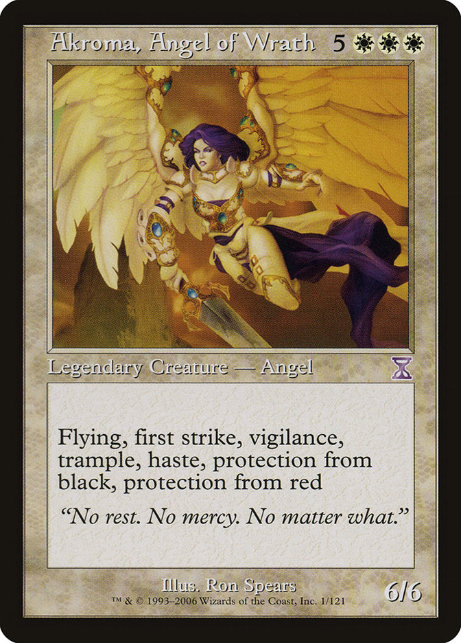 Akroma, Angel of Wrath [Time Spiral Timeshifted] | The Gaming-Verse