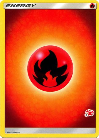 Fire Energy (Charizard Stamp #2) [Battle Academy 2020] | The Gaming-Verse