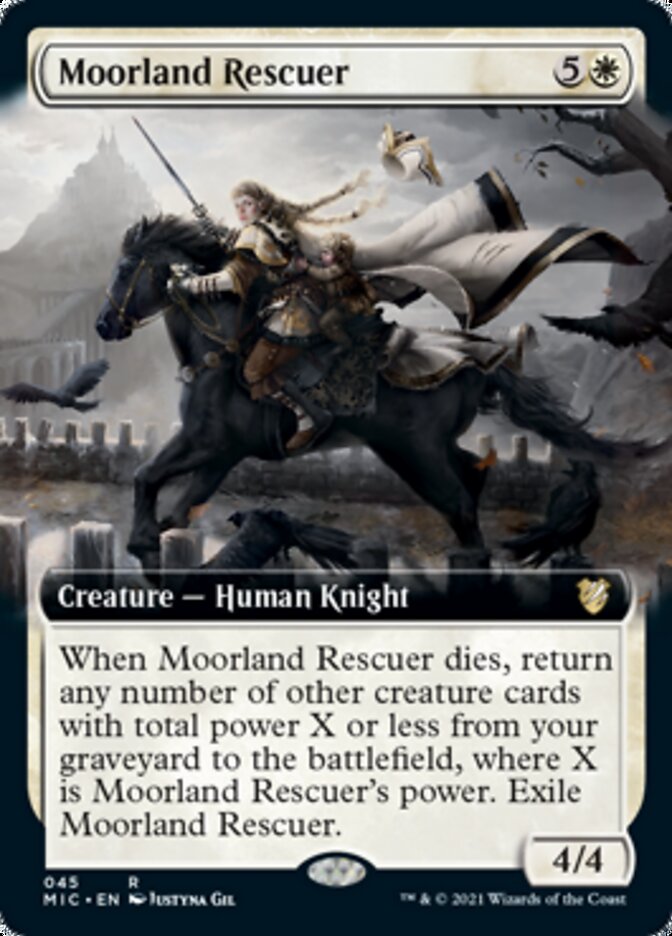 Moorland Rescuer (Extended) [Innistrad: Midnight Hunt Commander] | The Gaming-Verse