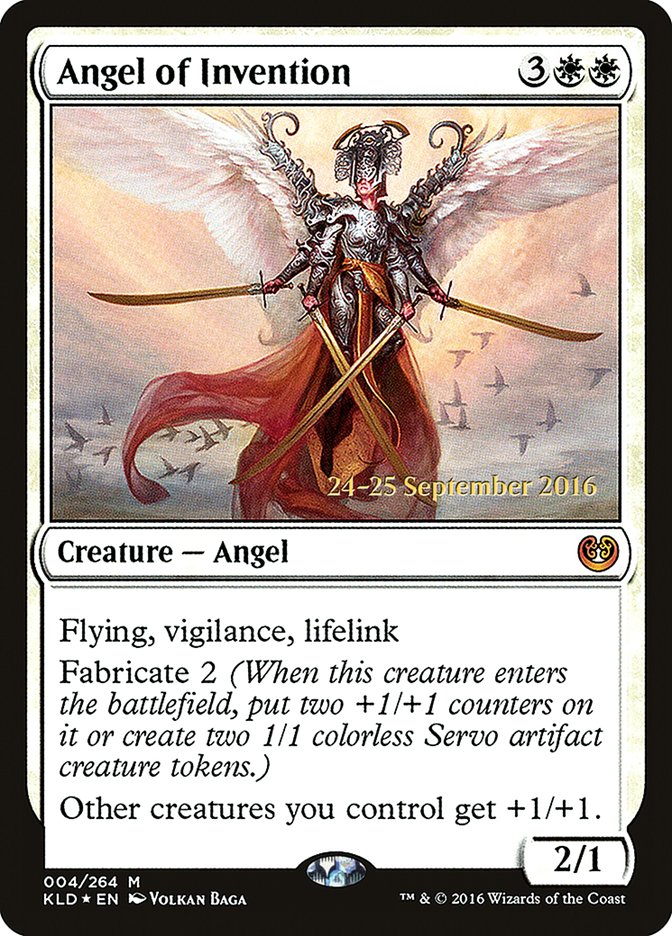 Angel of Invention  (Prerelease) [Kaladesh Prerelease Promos] | The Gaming-Verse