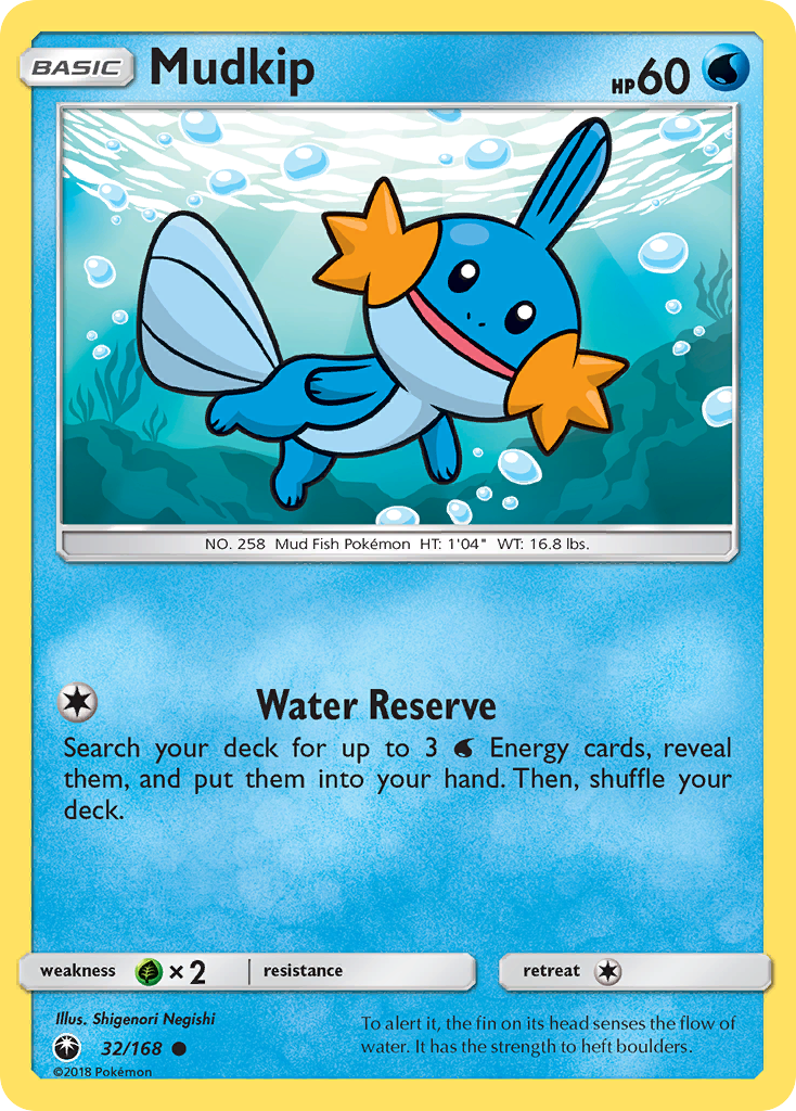 Mudkip (32/168) [Sun & Moon: Celestial Storm] | The Gaming-Verse