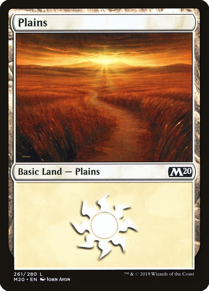 Plains (#261) [Core Set 2020] | The Gaming-Verse