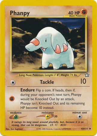 Phanpy (43/111) [Neo Genesis Unlimited] | The Gaming-Verse