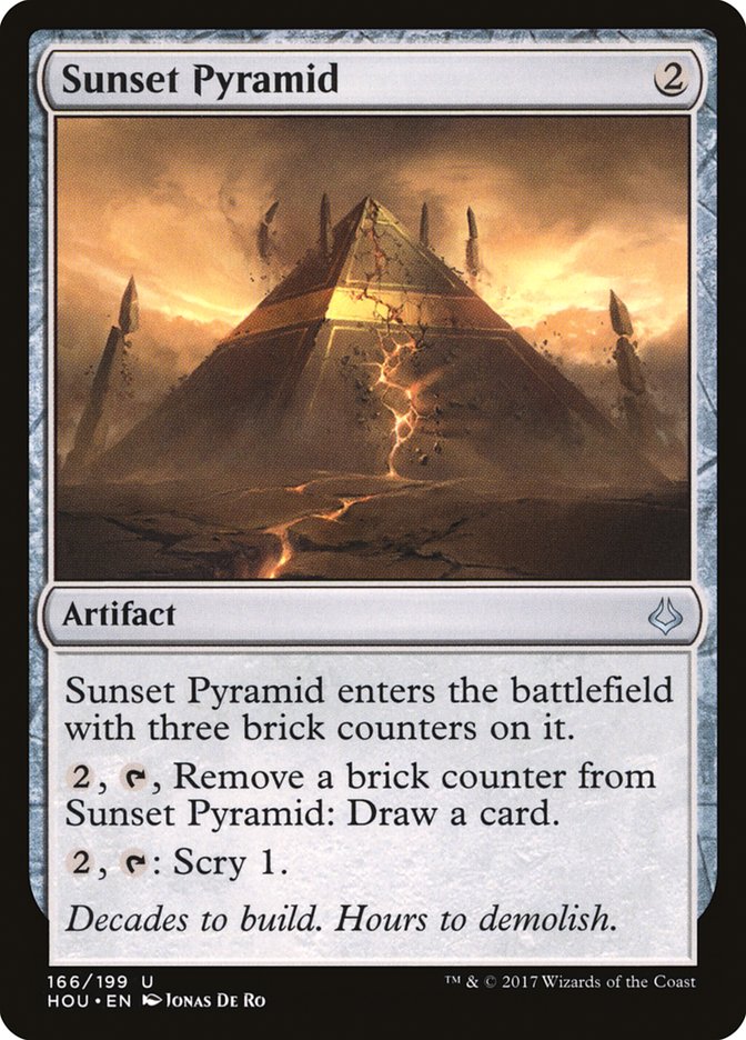 Sunset Pyramid [Hour of Devastation] | The Gaming-Verse