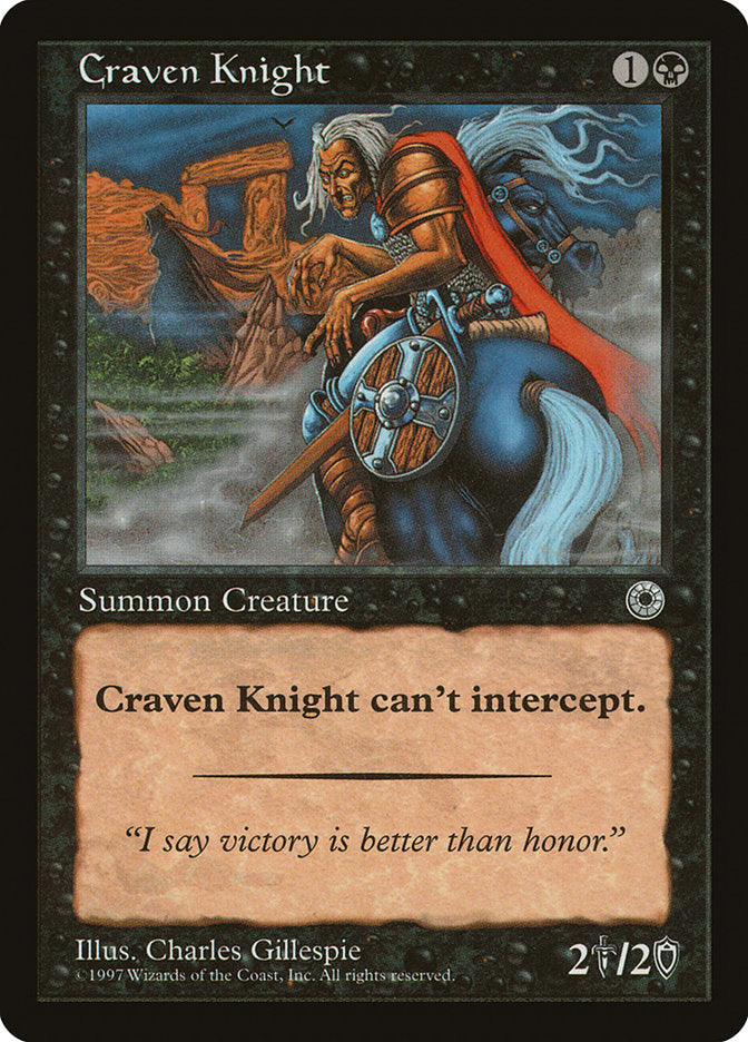 Craven Knight [Portal] | The Gaming-Verse