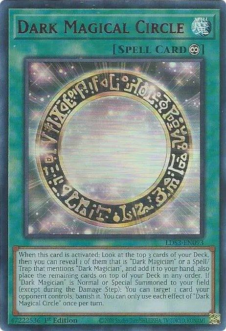 Dark Magical Circle (Red) [LDS3-EN093] Ultra Rare | The Gaming-Verse