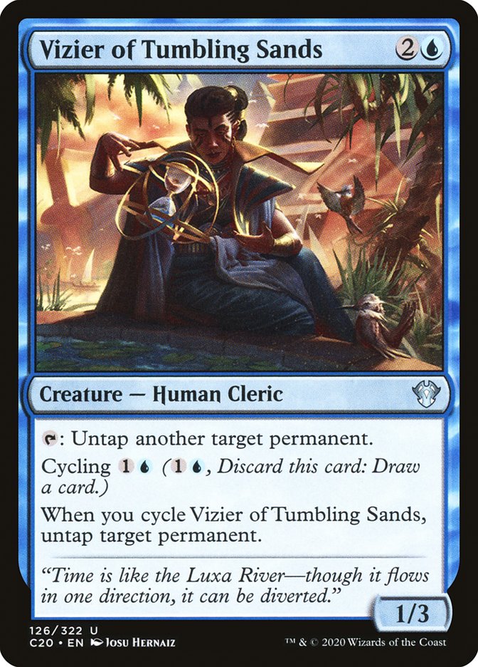 Vizier of Tumbling Sands [Commander 2020] | The Gaming-Verse